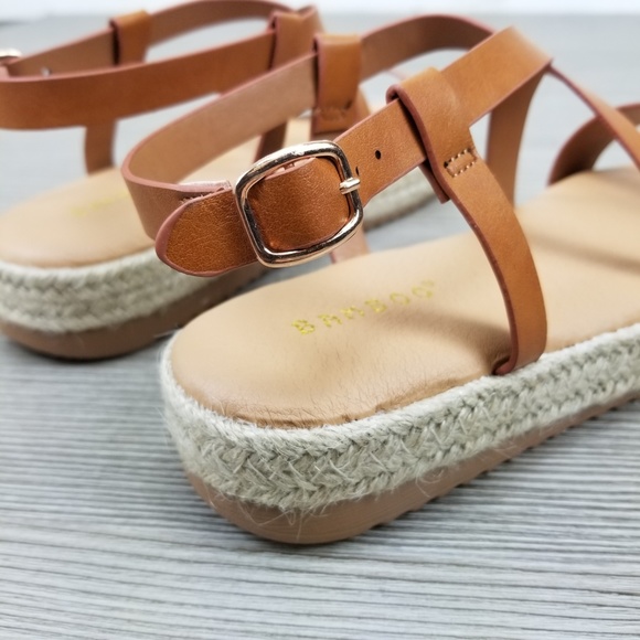 Open Toe Espadrille Comfort Platform Sandal- H - Picture 8 of 8